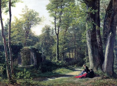 Vista di Bellevue vicino a Meudon, 1852 da Edouard Cibot